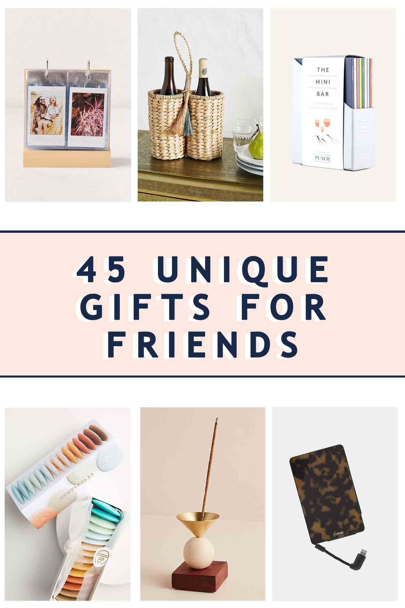 Creative Birthday Gifts for Best Friend Unique Best Friend Gifts 45 Unique Gifts for Friends Sugar &amp; Cloth