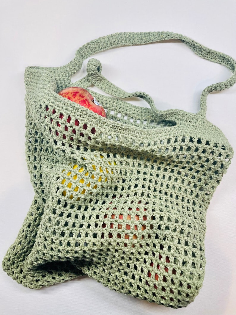 Crochet Mesh Bag New Crochet Mesh Bag Pattern Pdf Download Beginner Friendly Etsy