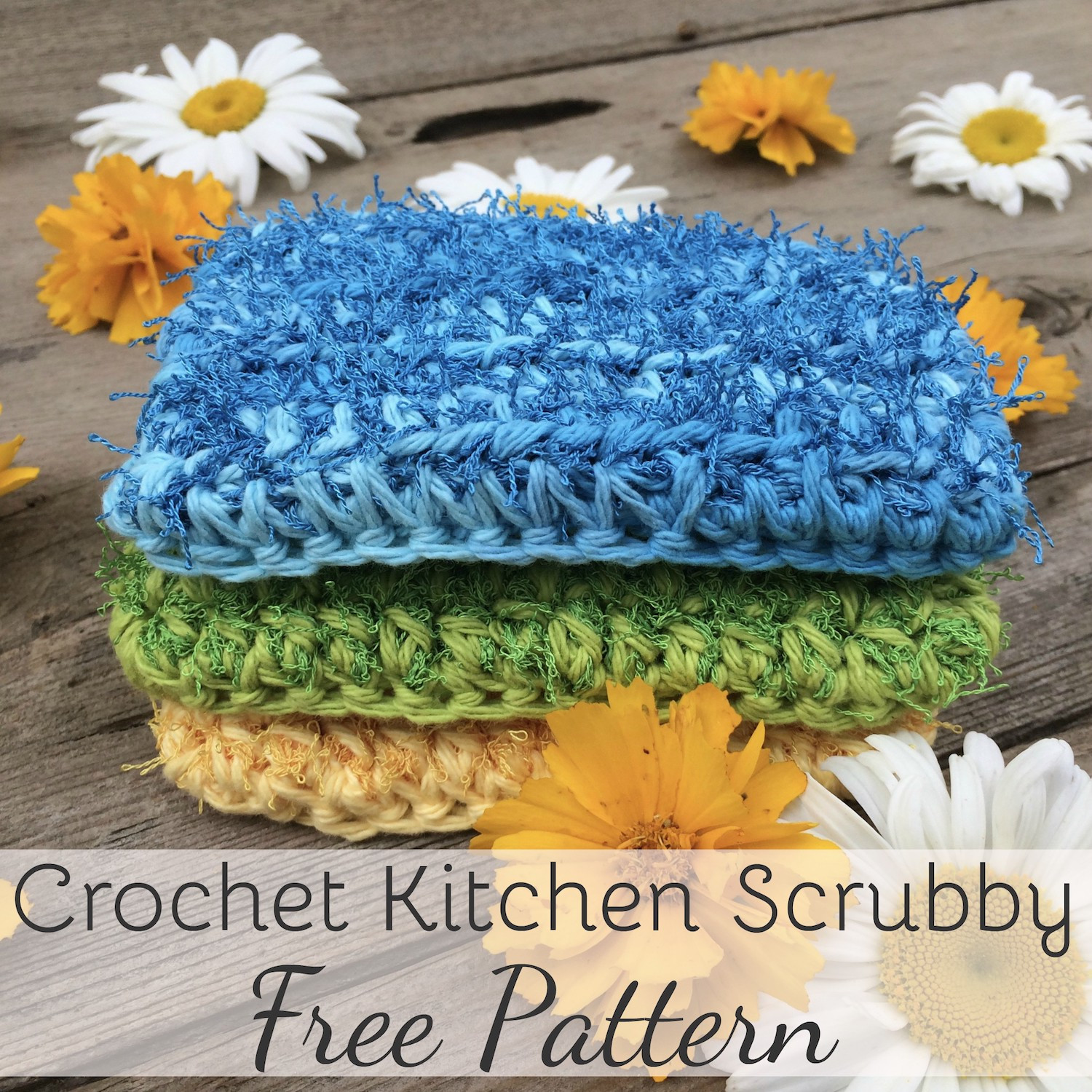 Crochet Scrubbies Elegant Crochet Kitchen Scrubby Pattern Quick and Easy Pattern for Beginners