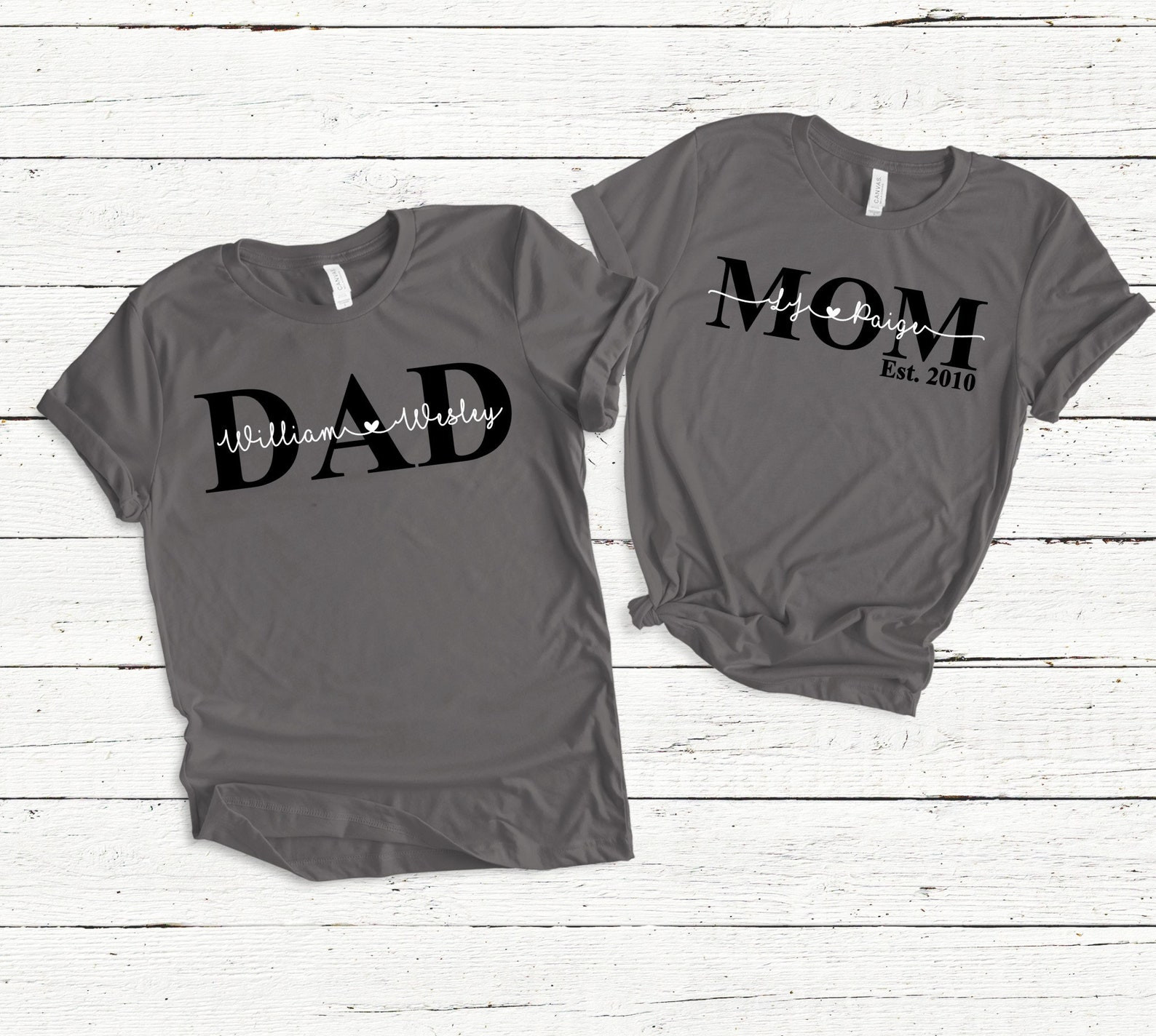 Custom Dad T Shirt Best Of Custom Dad Tee with Kids Names Personalized Dad T Shirt Etsy