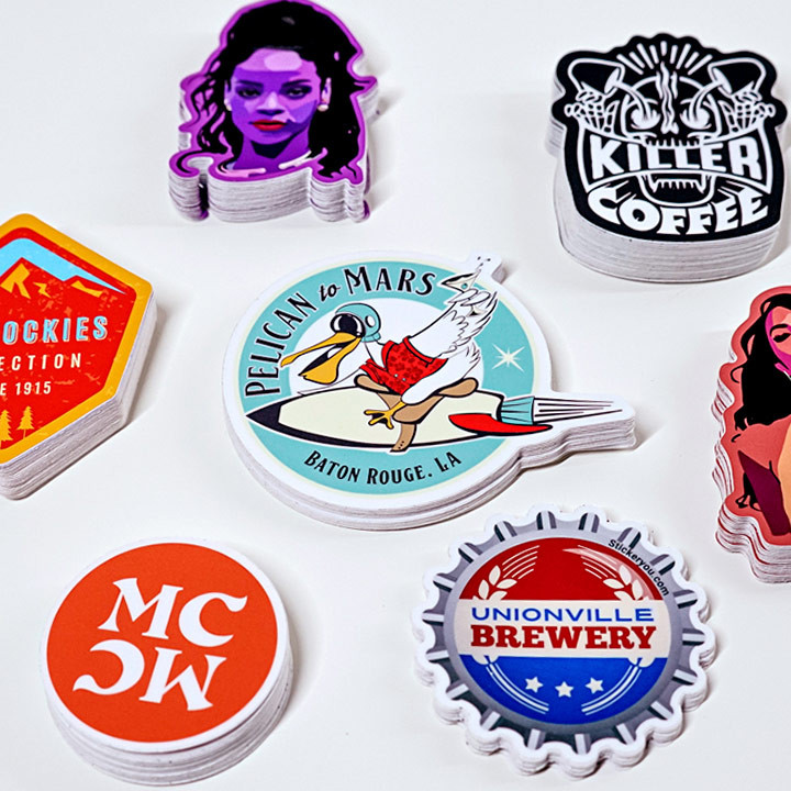 Custom Die Cut Stickers Elegant Custom Die Cut Stickers