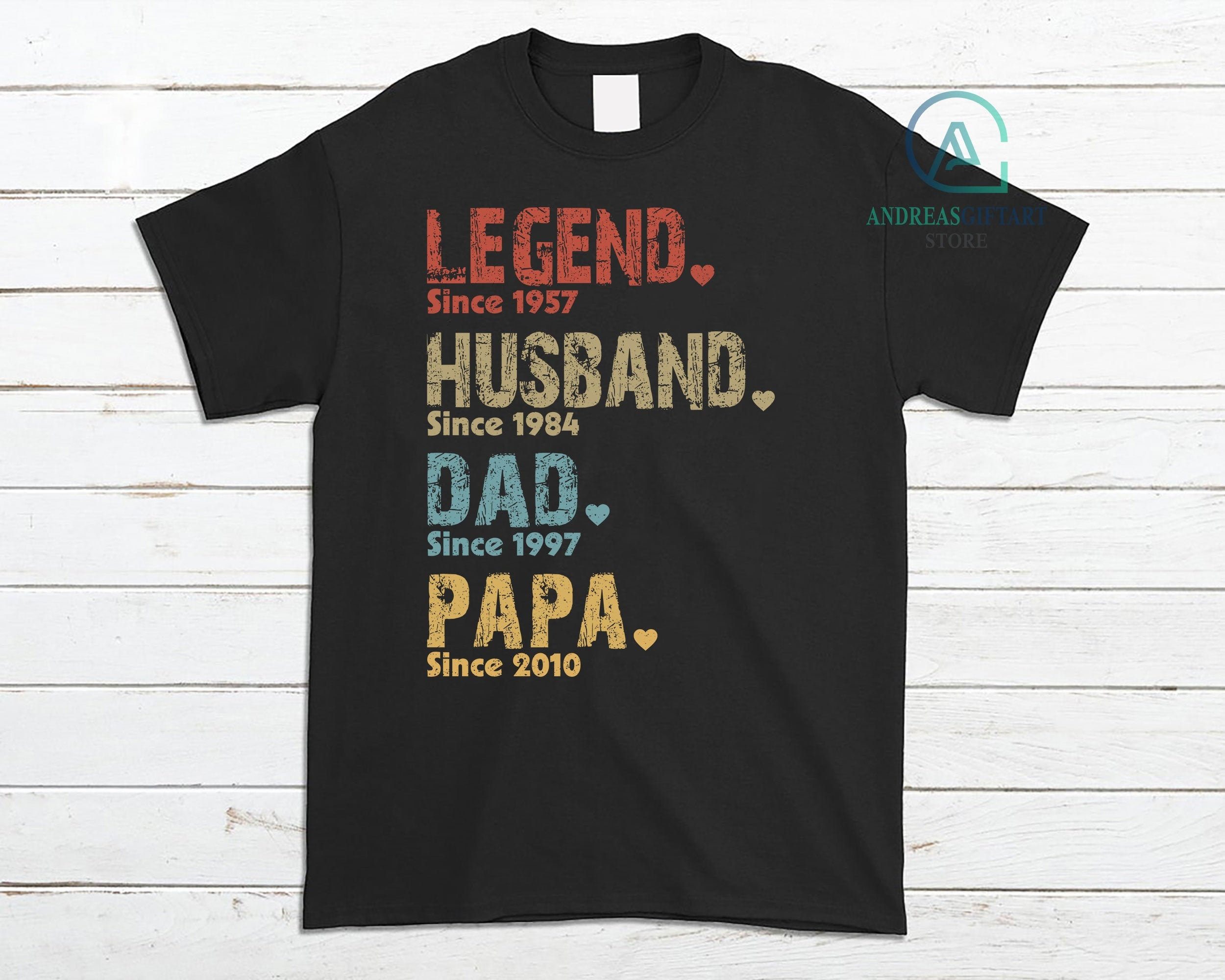 Custom Fathers Day Shirts Elegant Fathers Day Shirt Personalized Shirt Legend Husband Dad Papa