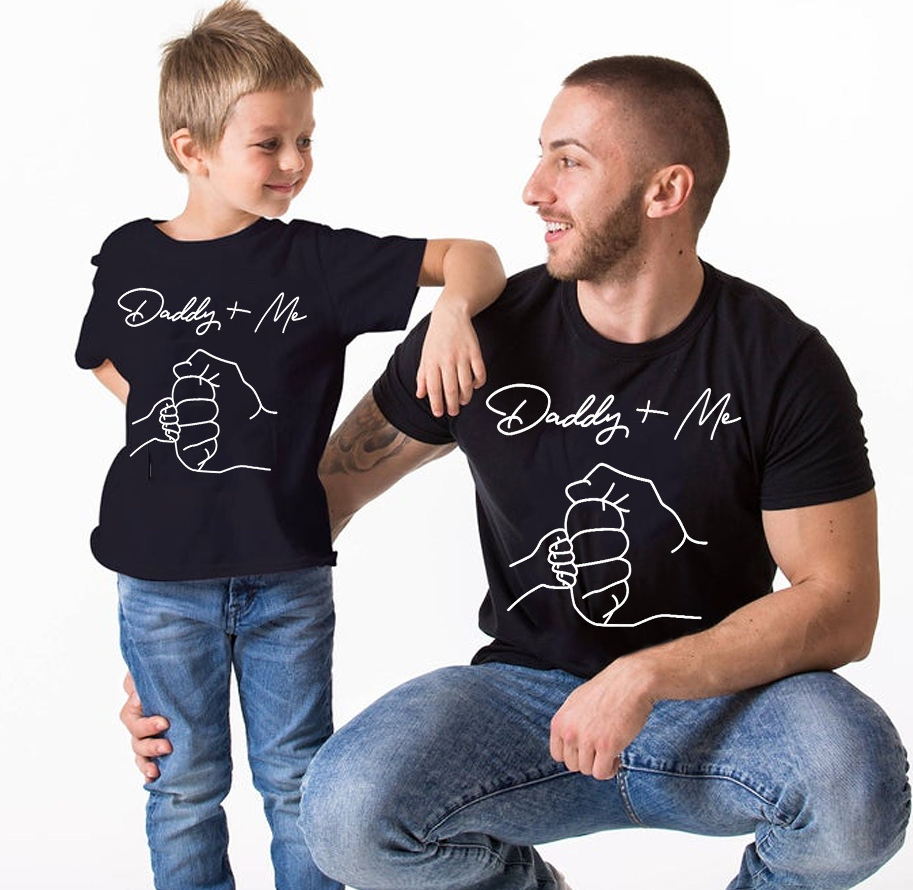 Dad and son Matching T Shirts Fresh Daddy and Me T Shirt Dad son Matching Shirt Family