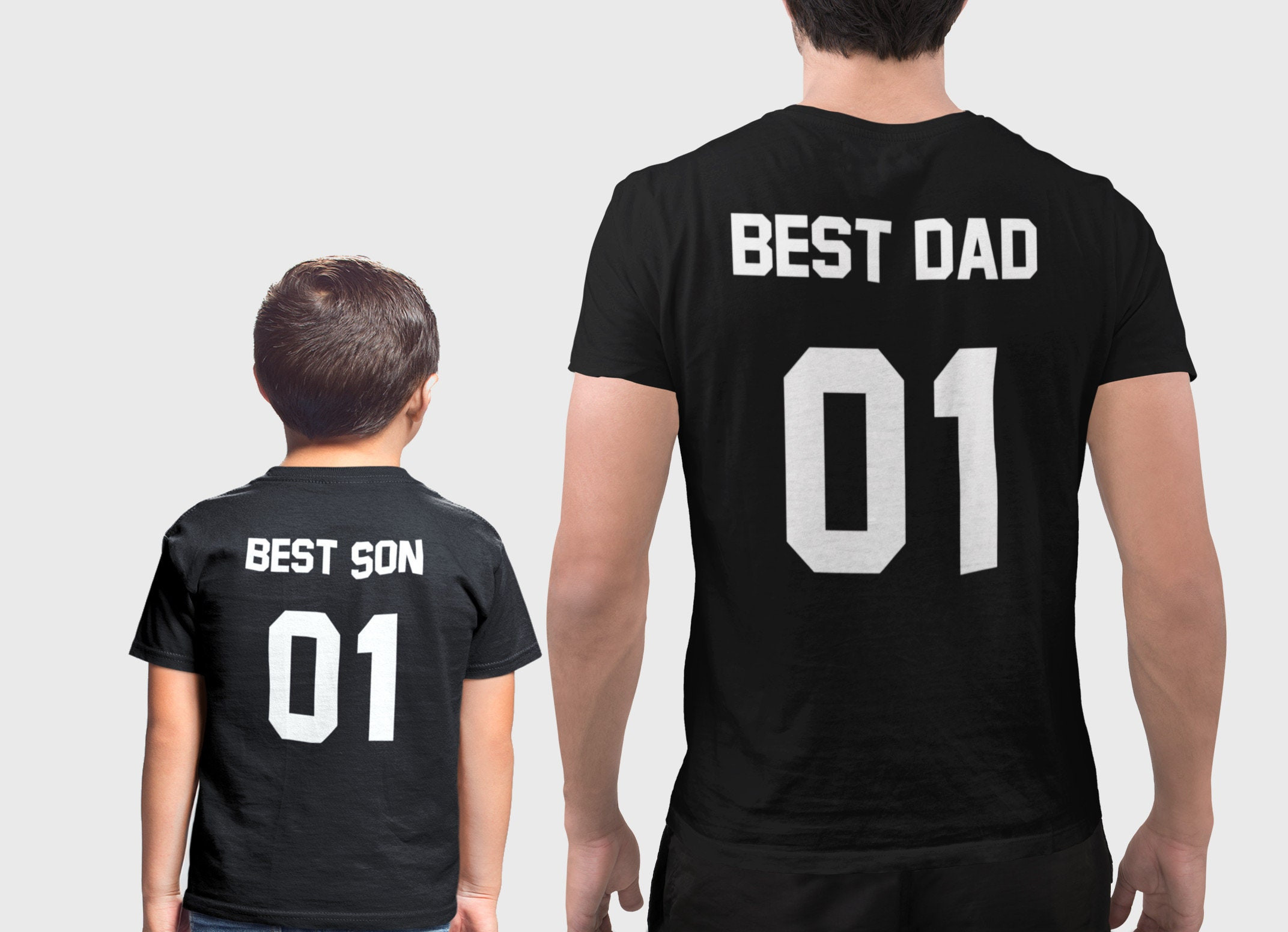 Dad son Shirts Beautiful Best Dad &amp; Best son Shirts Matching Shirts Set Father and