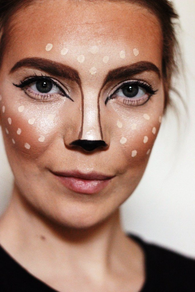 Deer Makeup Halloween Fresh 25 Lovely Deer Halloween Makeup Ideas for You Instaloverz