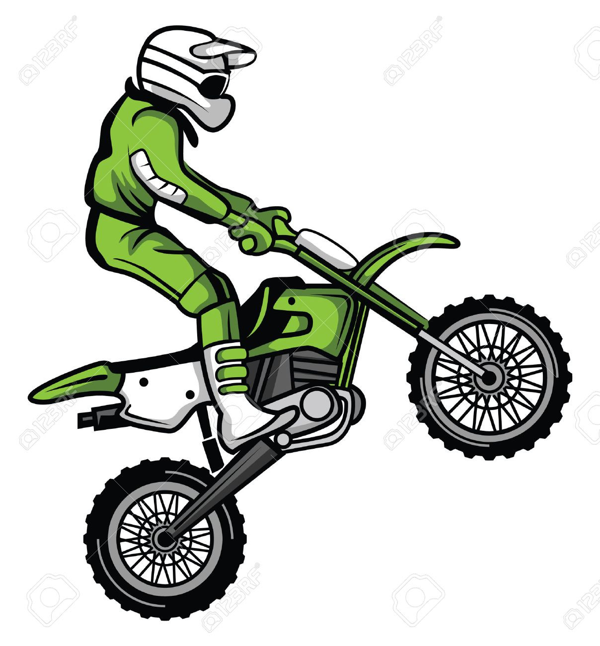 Dirtbike Clip Art New Dirt Bike Clipart at Getdrawings