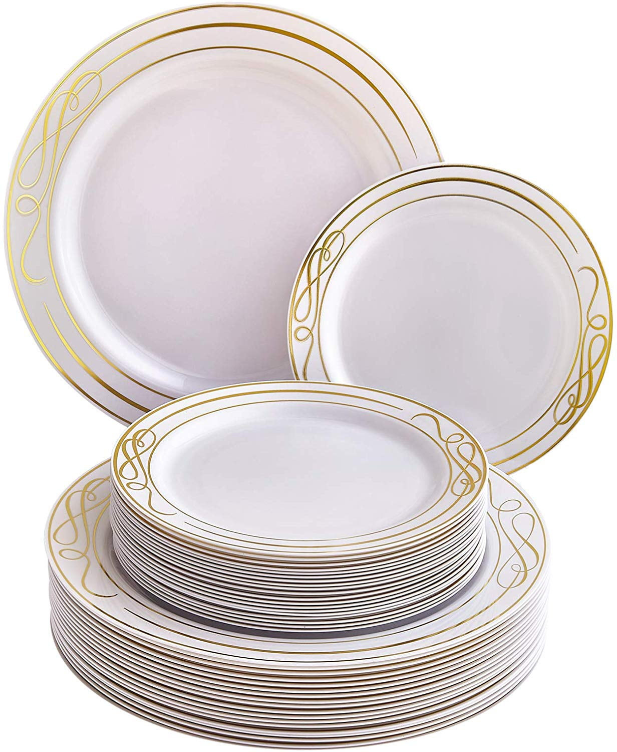 Disposable Dinnerware Sets Inspirational Disposable 40 Pc Dinnerware Set 20 Dinner Plates