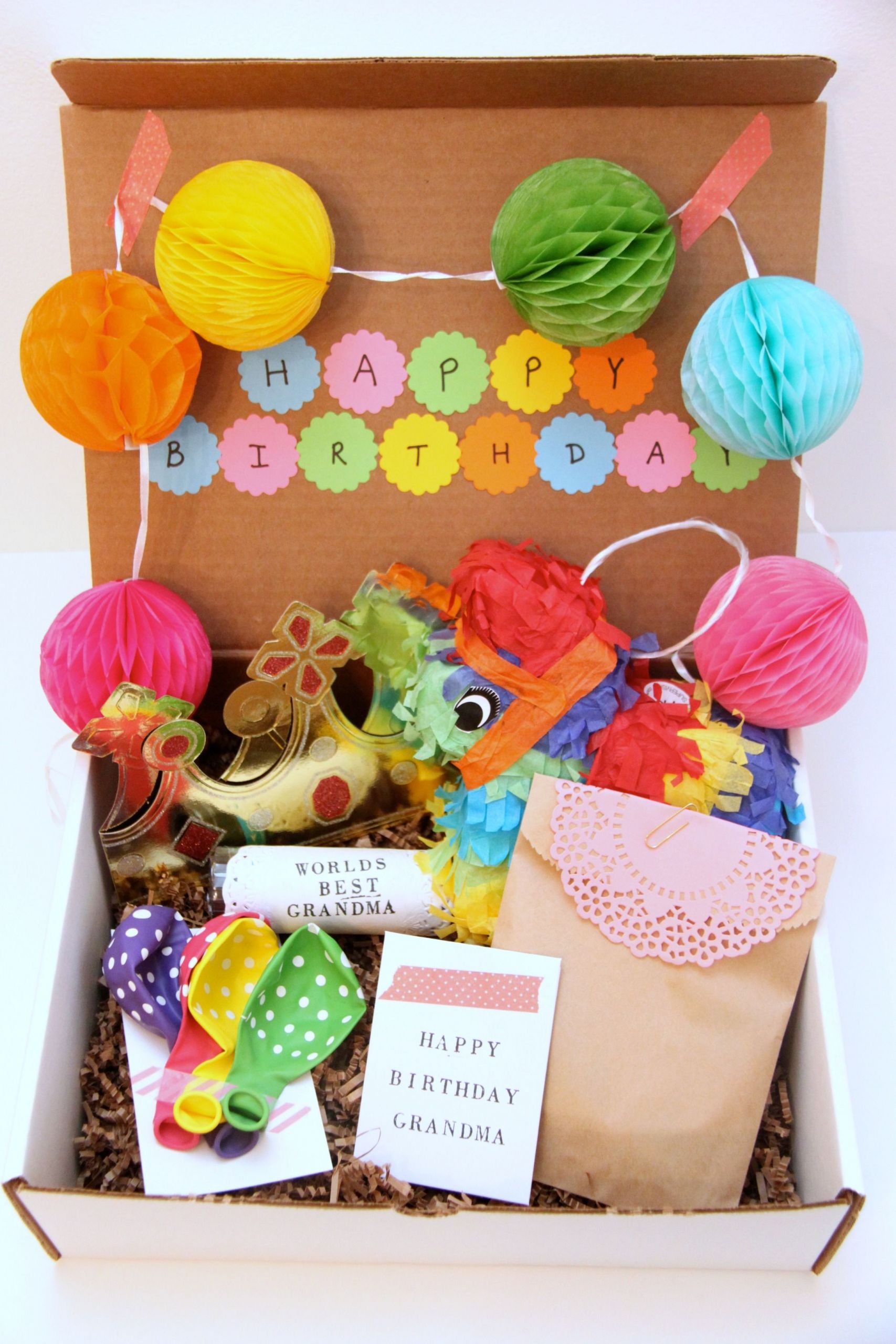 Diy Gifts for Grandma Birthday Inspirational A Birthday In A Box Gift for Grandma Smashed Peas &amp; Carrots