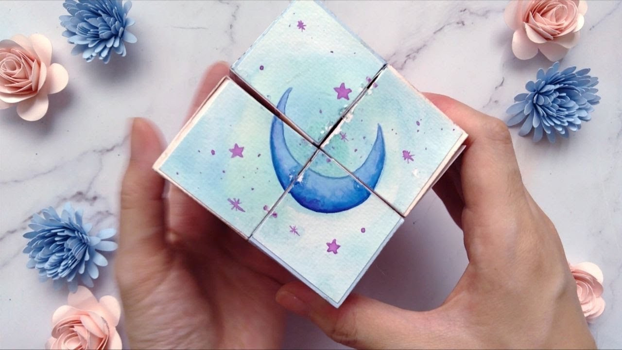 Diy Infinity Photo Cube Elegant Diy Infinity Cube with Template Tutorial