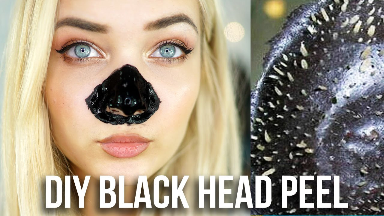 Diy Nose Peel Beautiful Diy Black Head Nose Peel Beauty Hack Tested