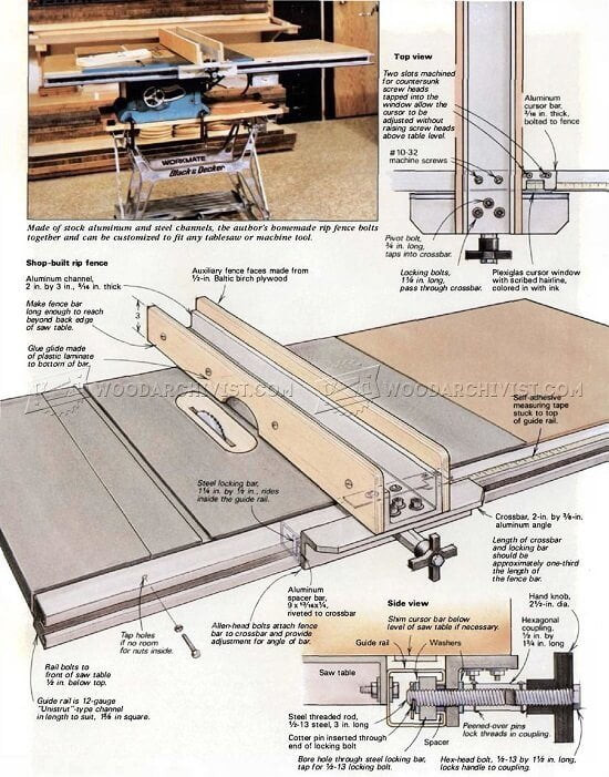 Diy Table Saw Fence Plans Inspirational 8 Simple Diy Table Saw Fence Plans You Can Build In Less 1 Hour