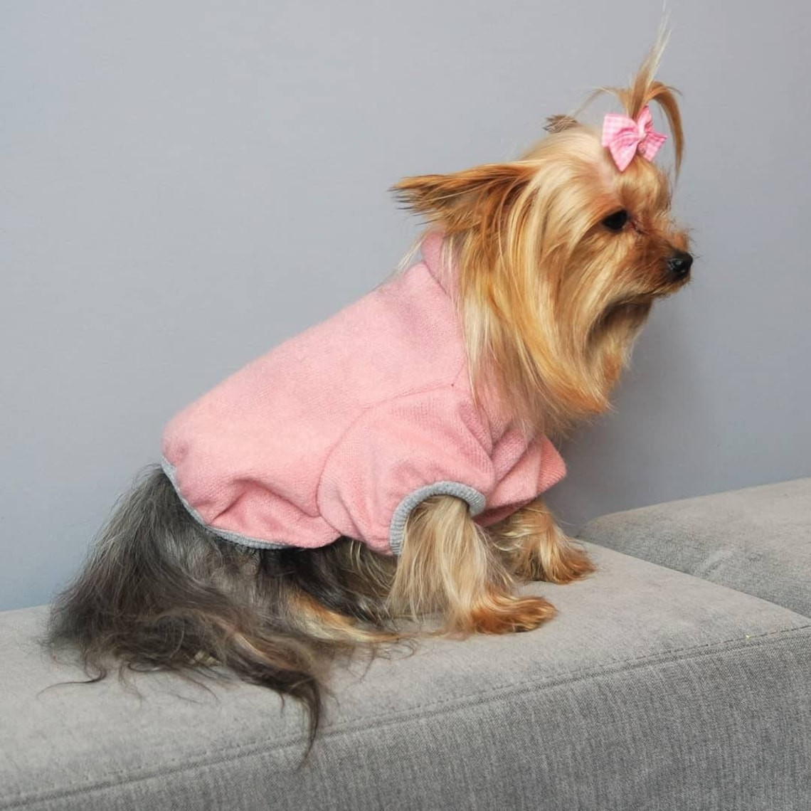 Dog Clothes Pink Unique Pink Dog Sweater Pink Dog Clothes Small Dog Clothing Dog Etsy