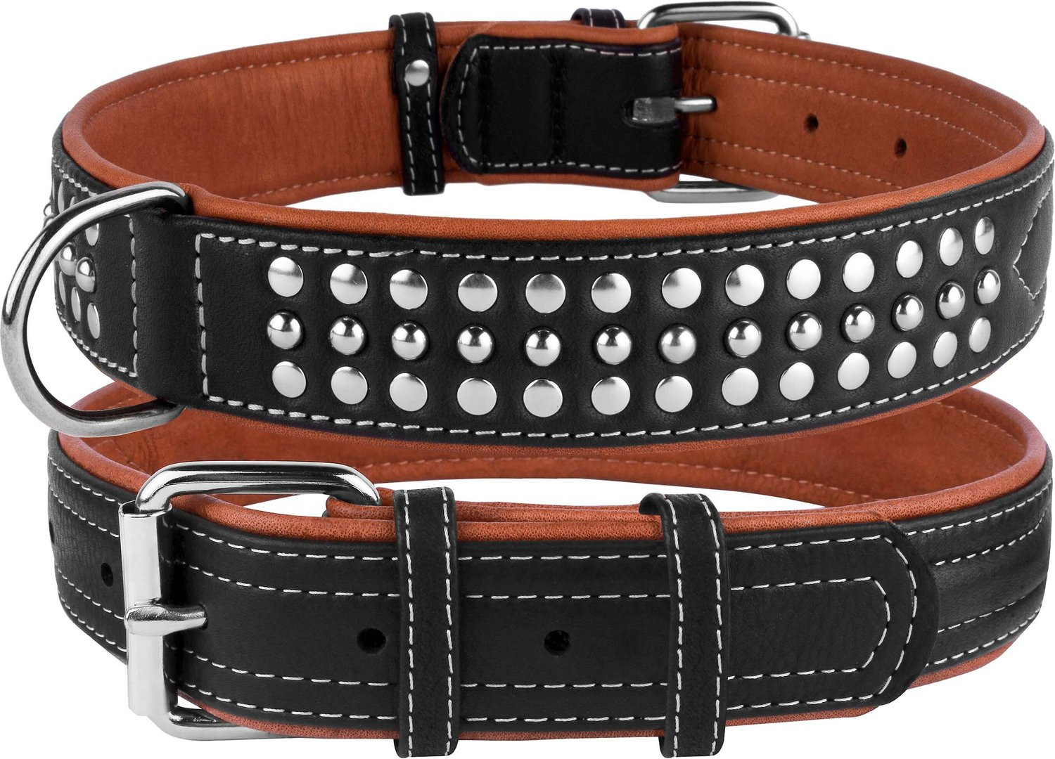 Dog Collar Companies Inspirational Collardirect Handmade Studded Leather Dog Collar Black X