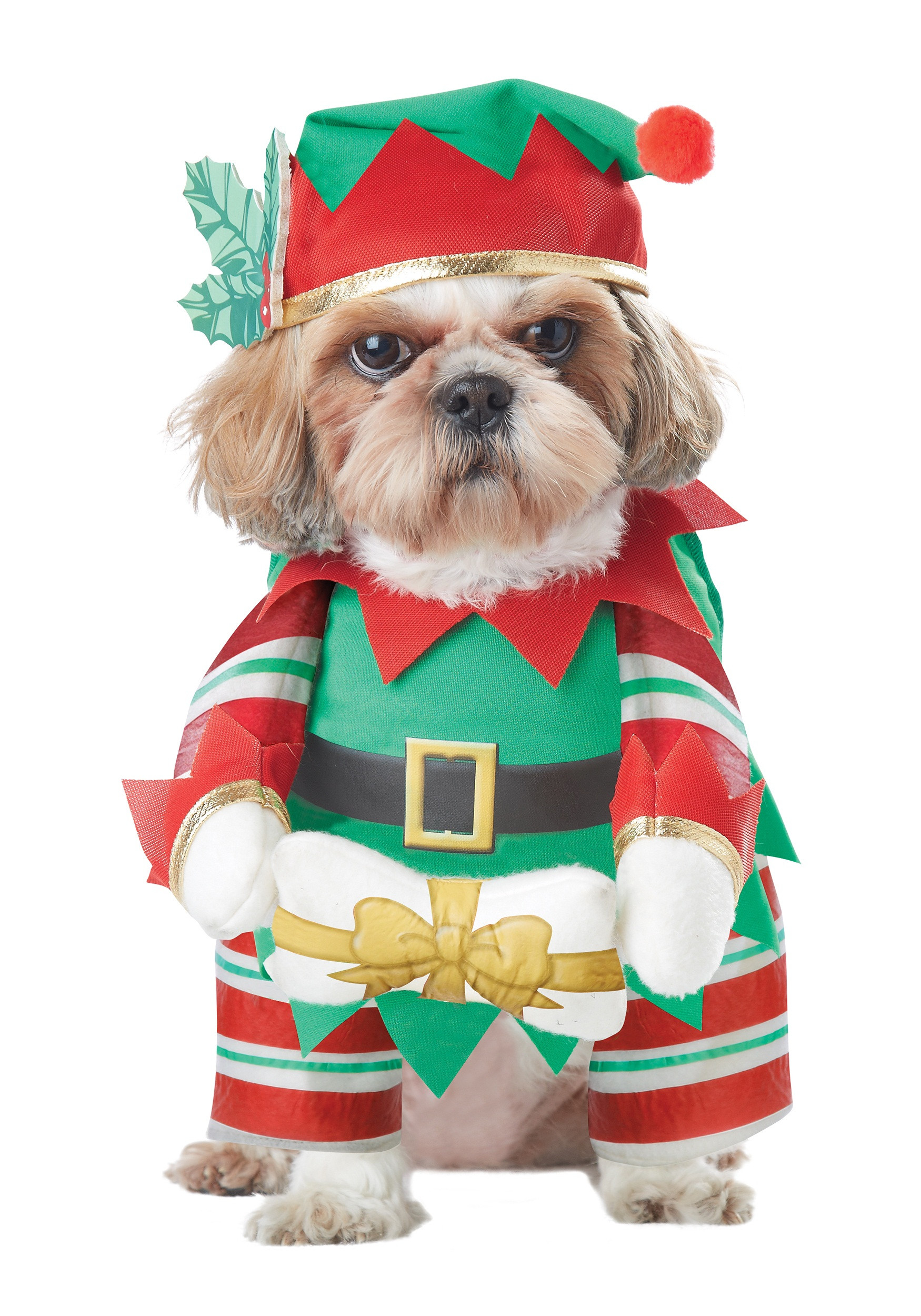 Dog Elf Costume Luxury Elf Pup Dog Costume