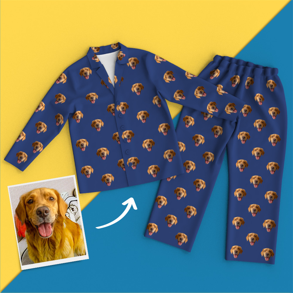 Dog Face On Pajamas Inspirational Custom Pajamas with Your Dog Face Custom Pajamas Gift for Pet