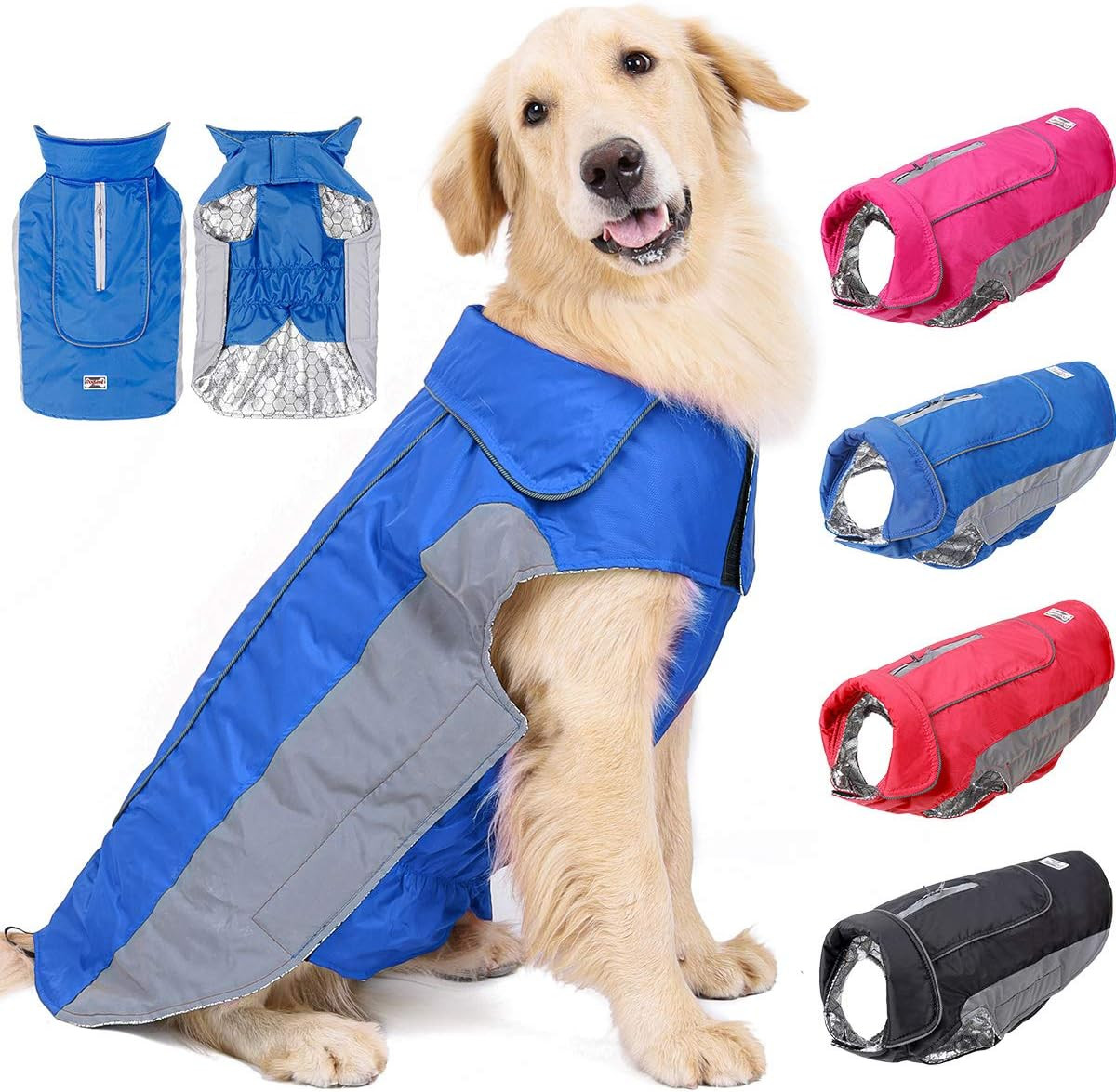 Dog Jackets for Winter Inspirational Kismaple Dog Coat with Harness Hole Waterproof Dog Jacket for Winter