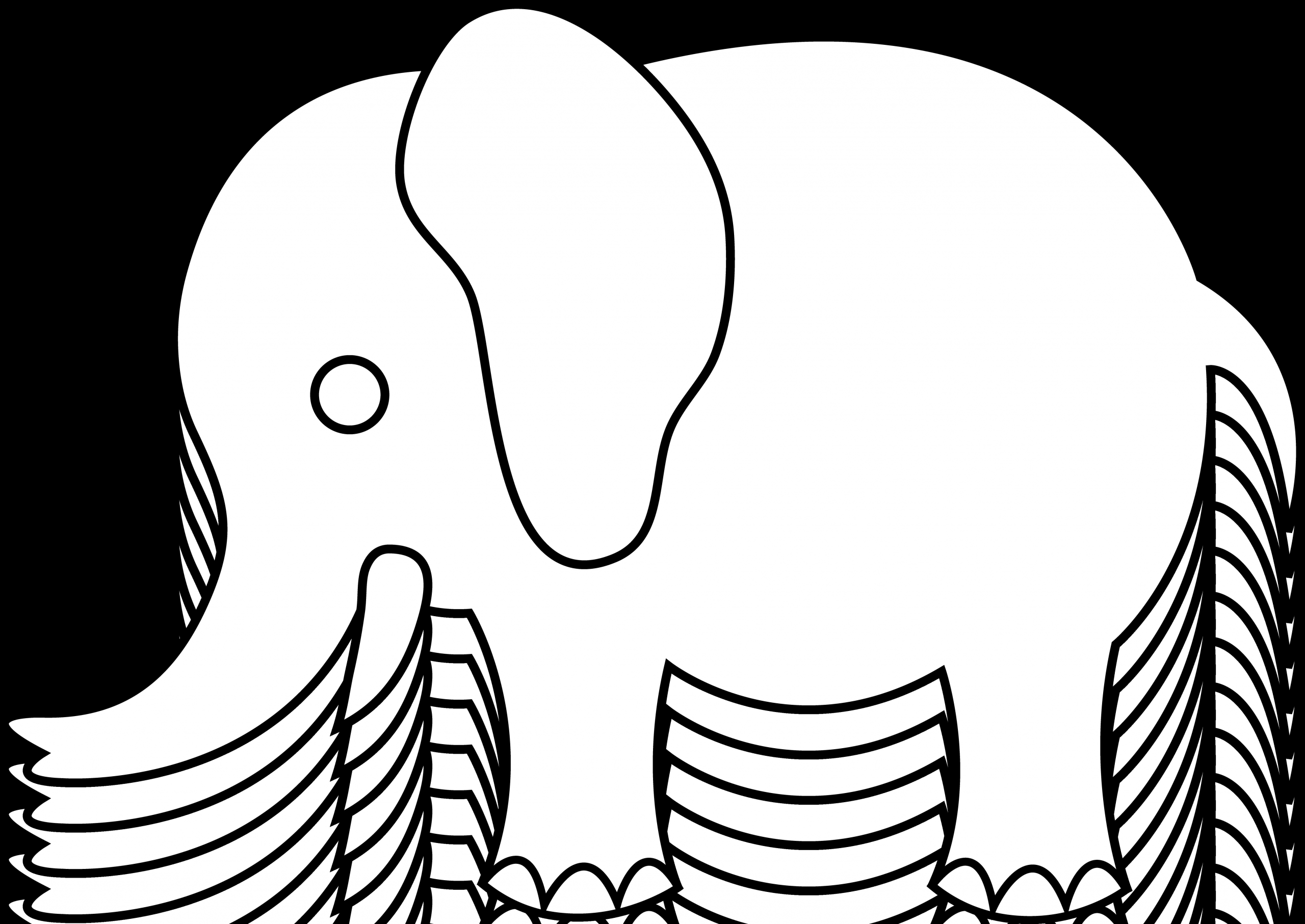 Elephant Clipart Outline Inspirational Free Outline An Elephant Download Free Outline An Elephant Png