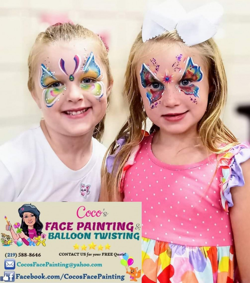 Face Painting and Balloon Twisting Beautiful Hire Coco S Face Painting &amp; Balloon Twisting Balloon Twister In