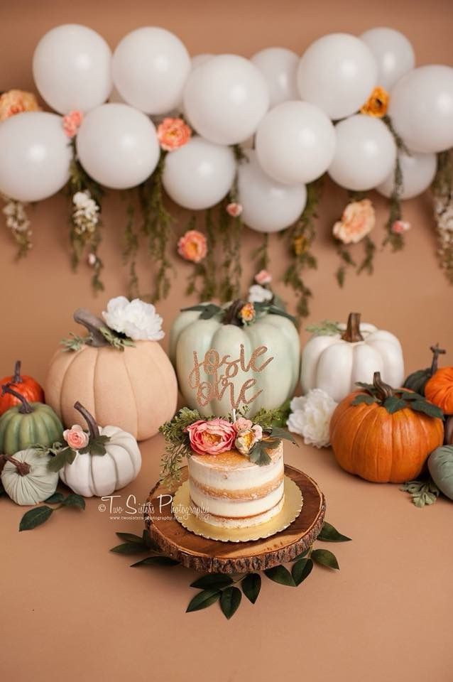 Fall First Birthday themes Best Of Autumn themed First Birthday Party Elliejobson