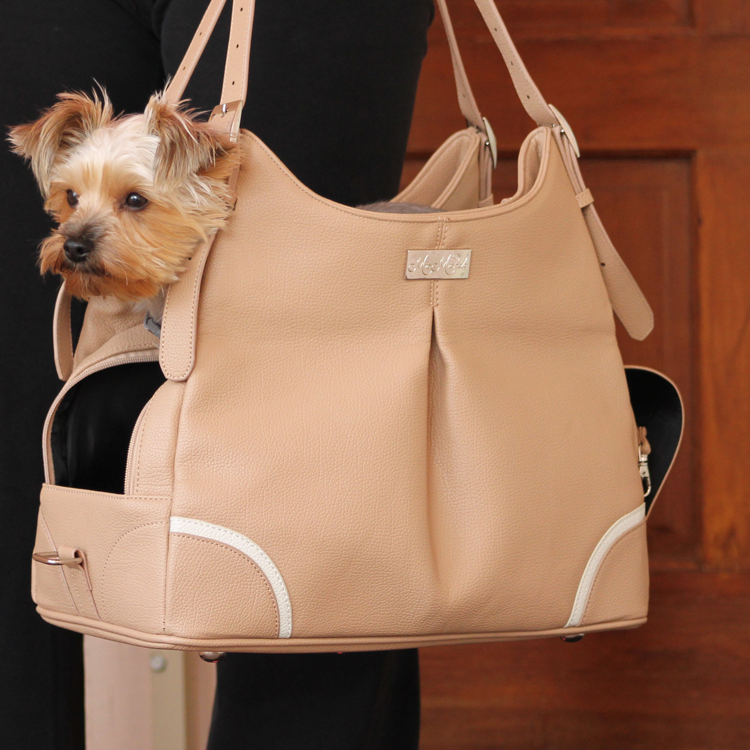 Fashion Dog Carrier Purse Fresh Madison Mia Michele Mocha Dog Carry Bag by Do