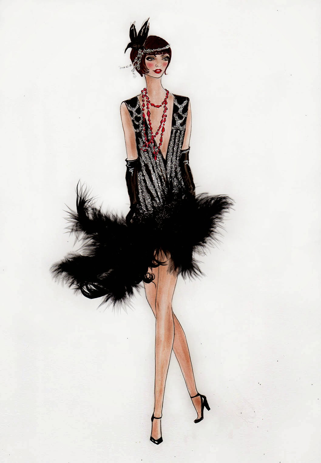 Fashion Illustration 1920s Lovely Fashion Illustrated by Olivia Elery 1920 S Fashion Illustrations