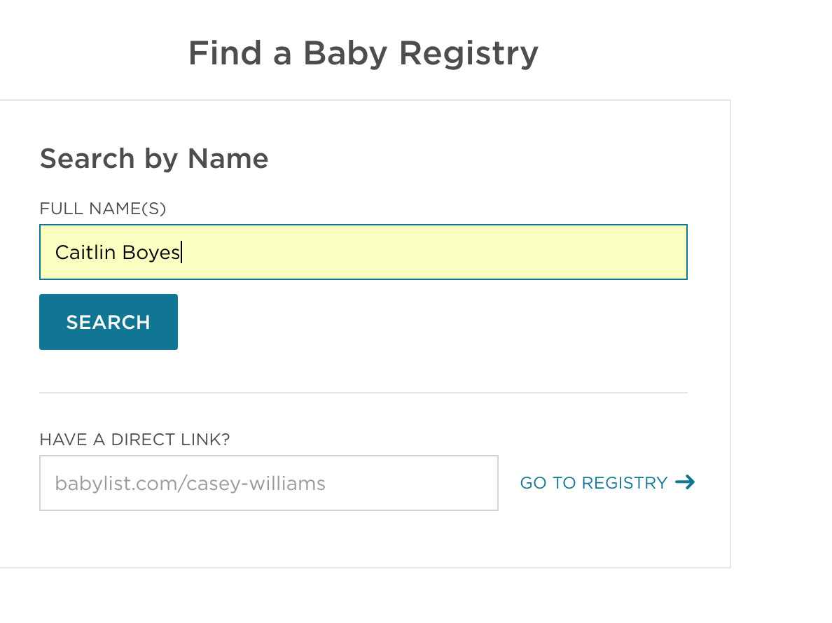 Find A Registry Elegant How to Find A Registry On Babylist the House that Lars Built