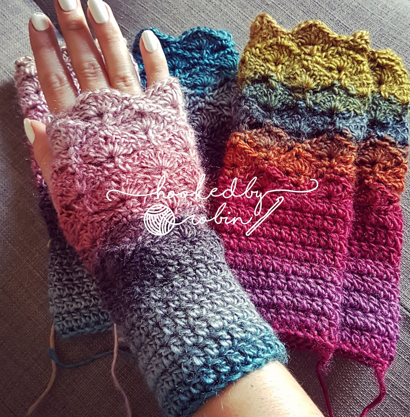 Fingerless Gloves Crochet Pattern Beautiful Fantail Shell Stitch Fingerless Gloves Free Crochet Pattern Hooked