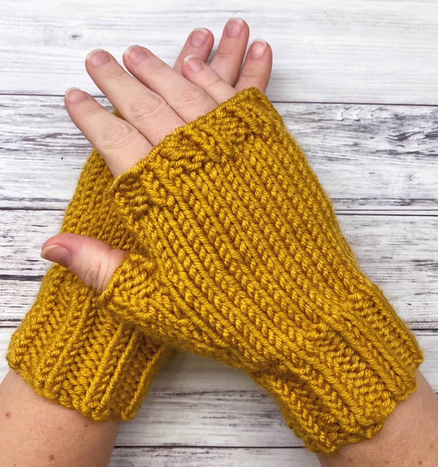 Fingerless Gloves Knitting Pattern Inspirational Easiest Fingerless Gloves Knitting Pattern Love Life Yarn