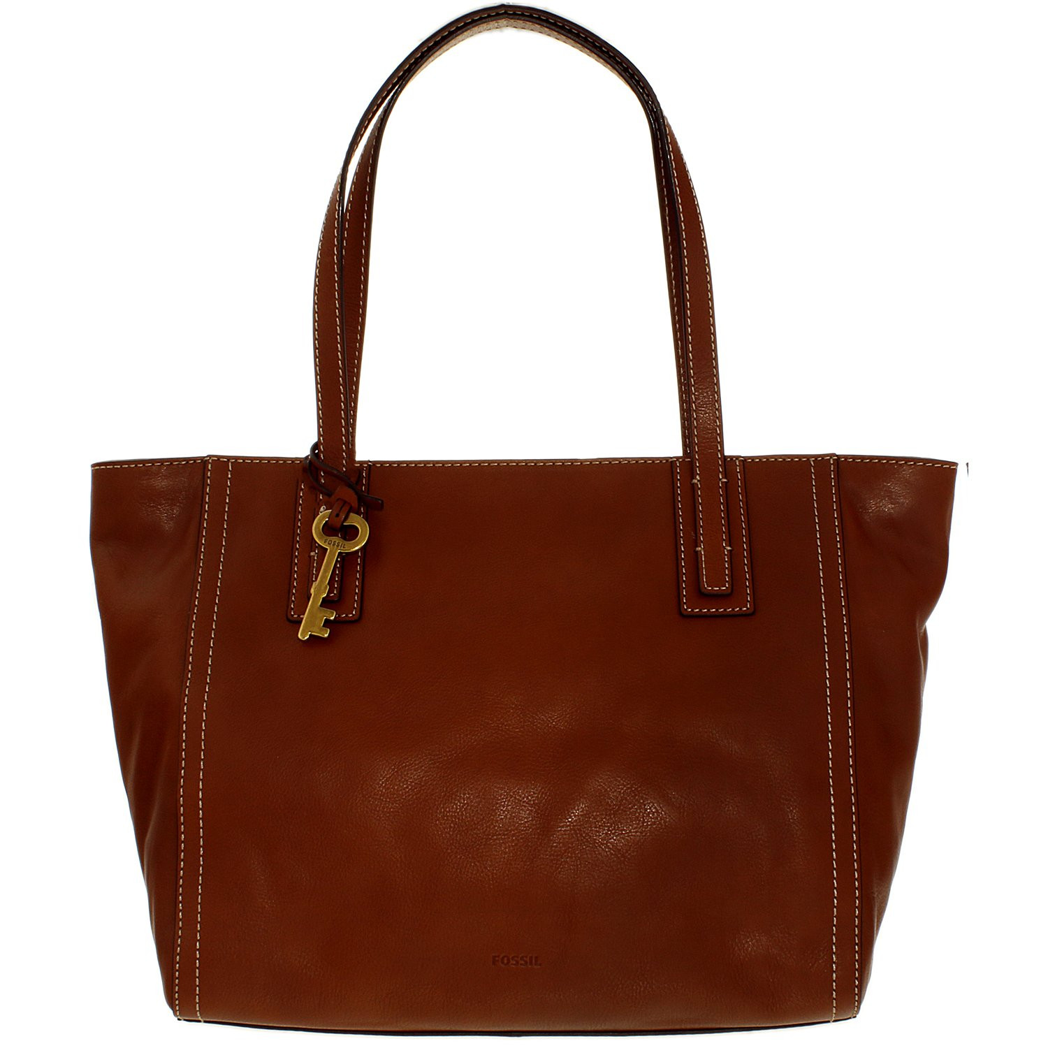 Fossil tote Bag Unique Fossil Women S Emma Leather Leather top Handle Bag tote Brown