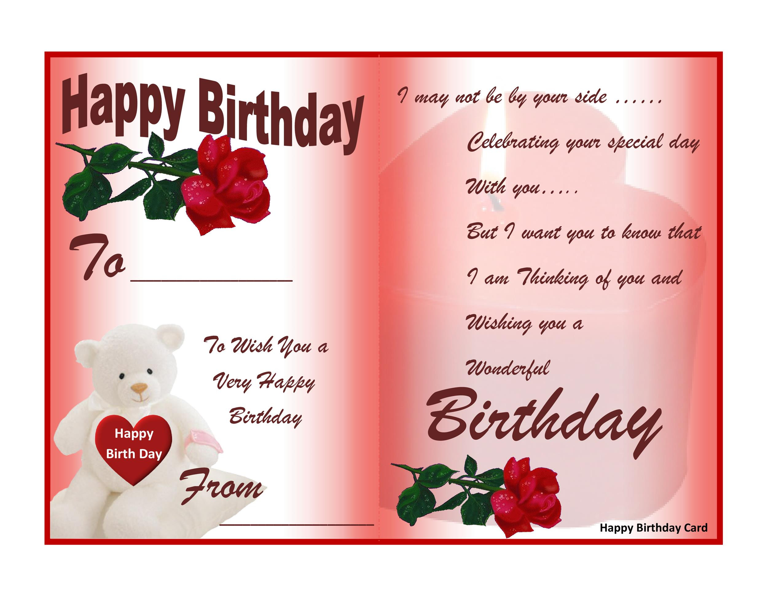 Free Birthday Cards Download with Name Unique 40 Free Birthday Card Templates Templatelab