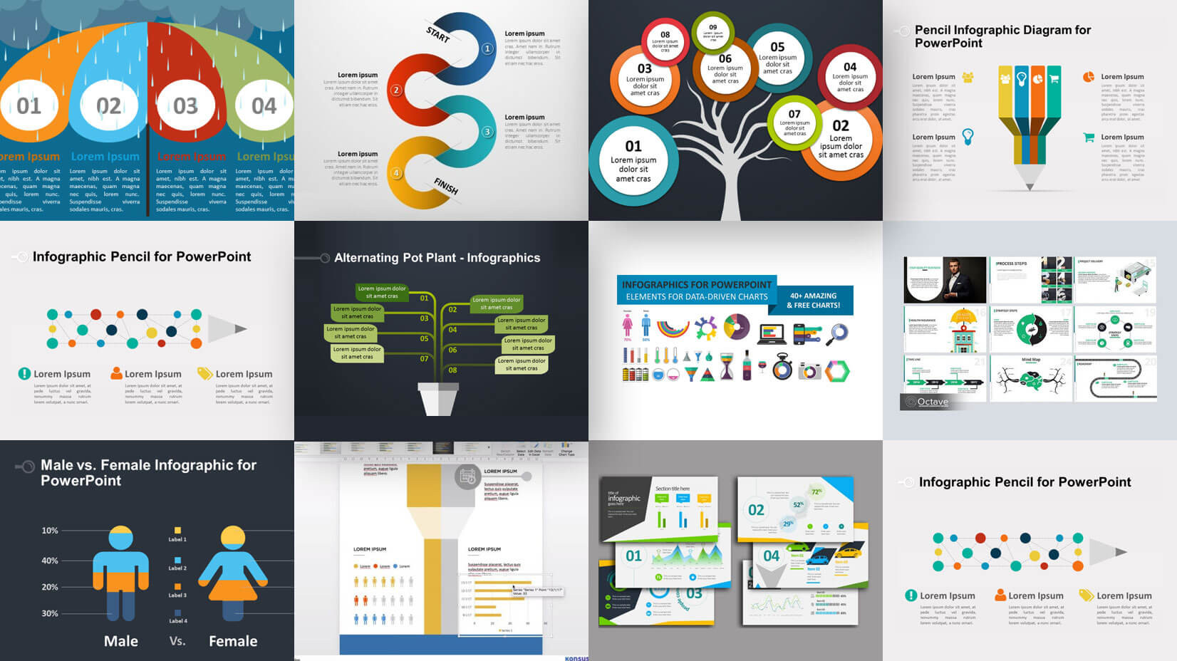 Free Powerpoint Templates with Infographics Best Of 35 Free Infographic Powerpoint Templates to Power Your Presentations