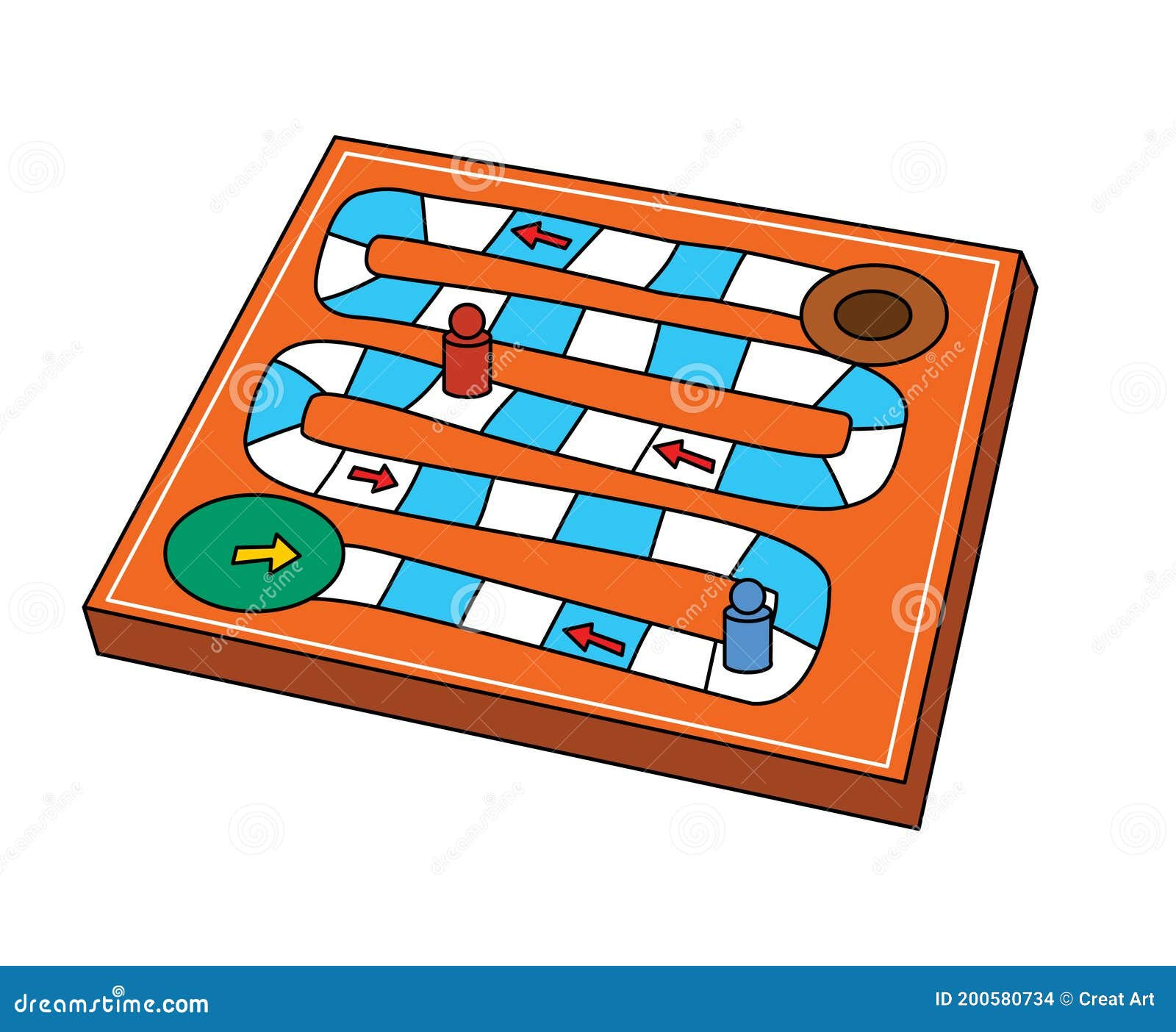 Game Clip Art New Board Game Clip Art Illustration Vector isolated Stock Vector