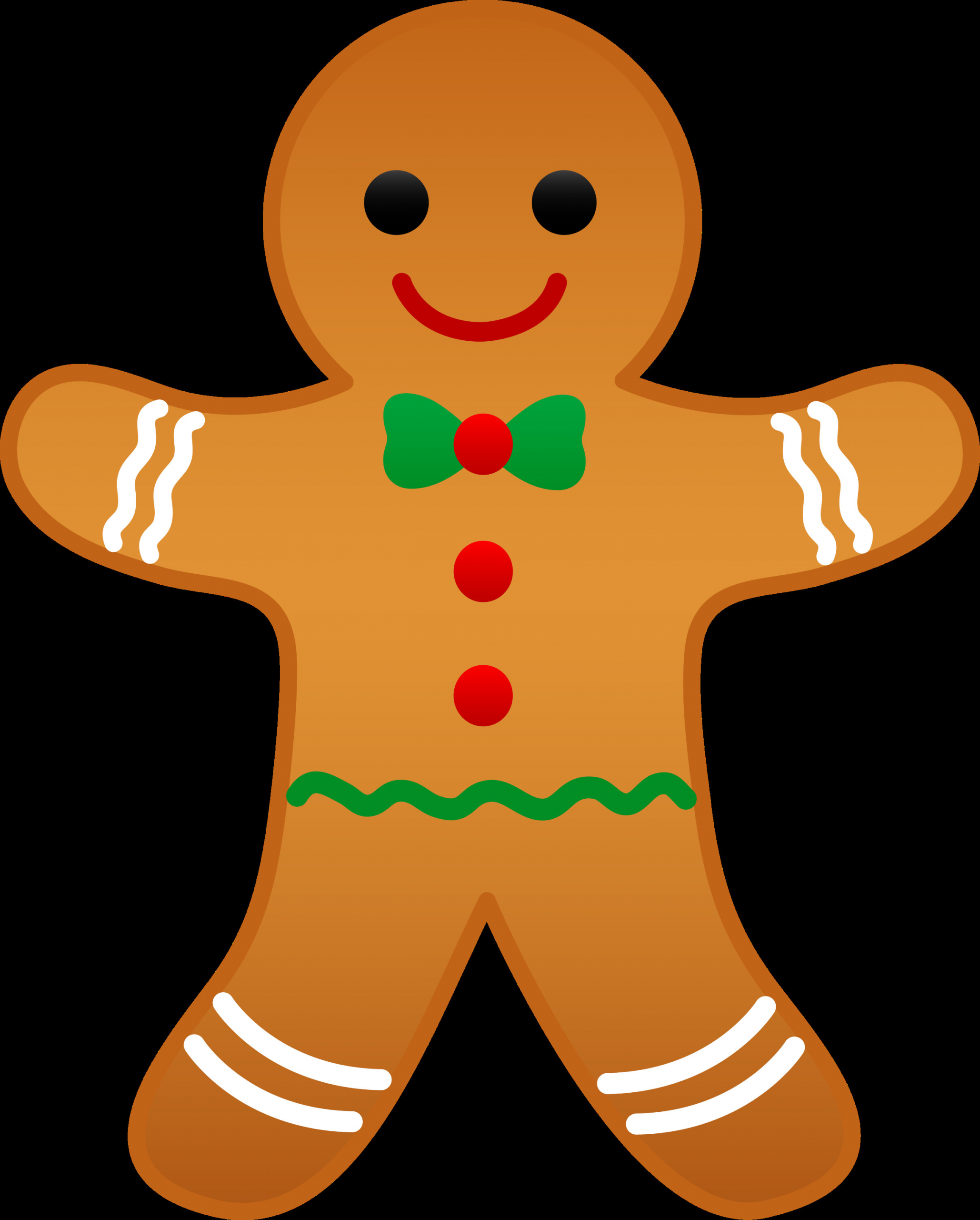 Gingerbread Clip Art Lovely Christmas Gingerbread Man Free Clip Art