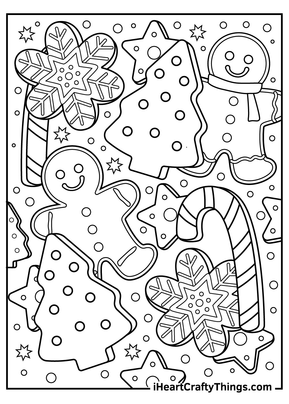 Gingerbread Cookies Coloring Pages Fresh Christmas Gingerbread Coloring Pages Updated 2021