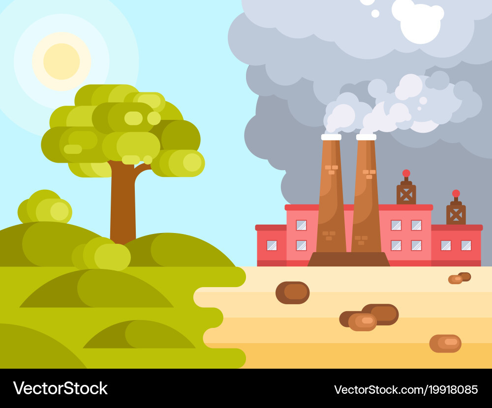 Global Warming Clipart Beautiful Climate Change Global Warming Royalty Free Vector Image