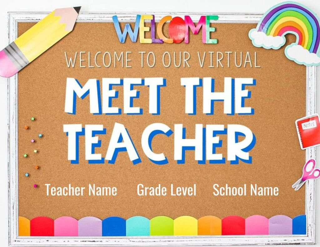 Google Slides for Teachers Lovely Meet the Teacher Google Slides Template Free