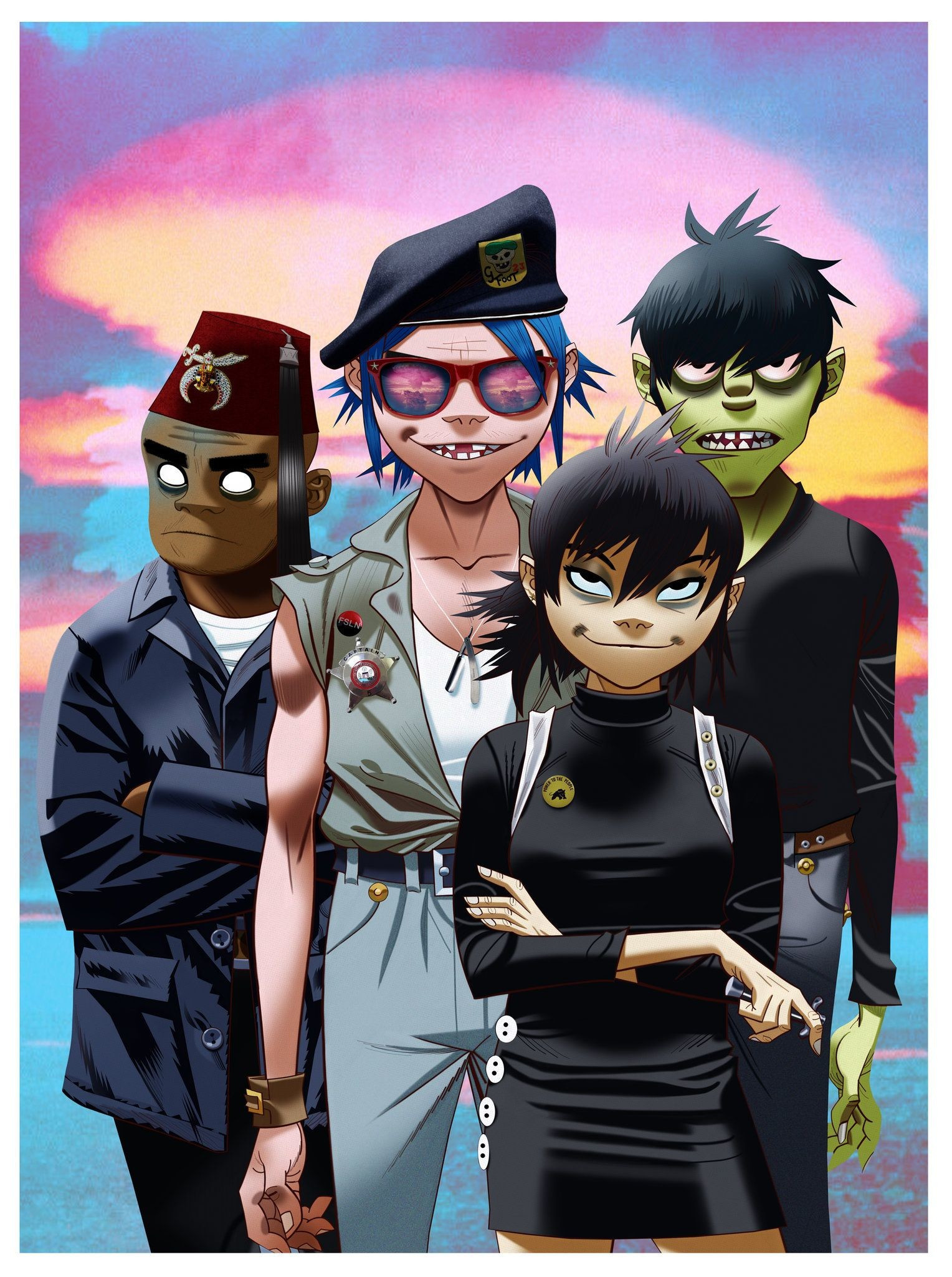 Gorillaz Phone Wallpaper Luxury Gorillaz iPhone Wallpaper 81 Images