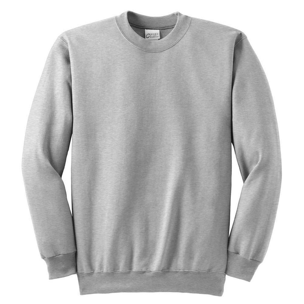 Gray Crewneck Sweatshirt New Port &amp; Pany ash Grey Ultimate Crewneck Sweatshirt