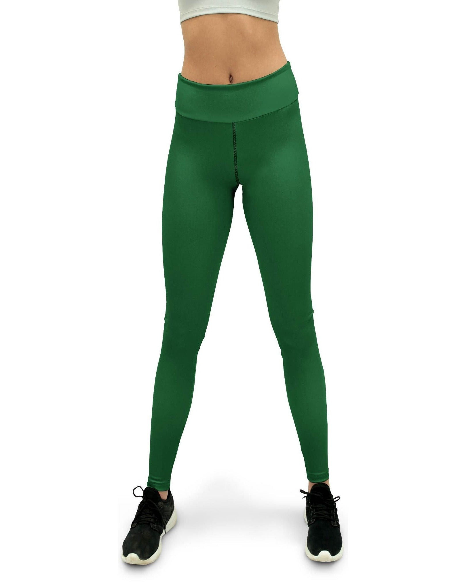 Green Yoga Pants Fresh solid Irish Green Yoga Pants