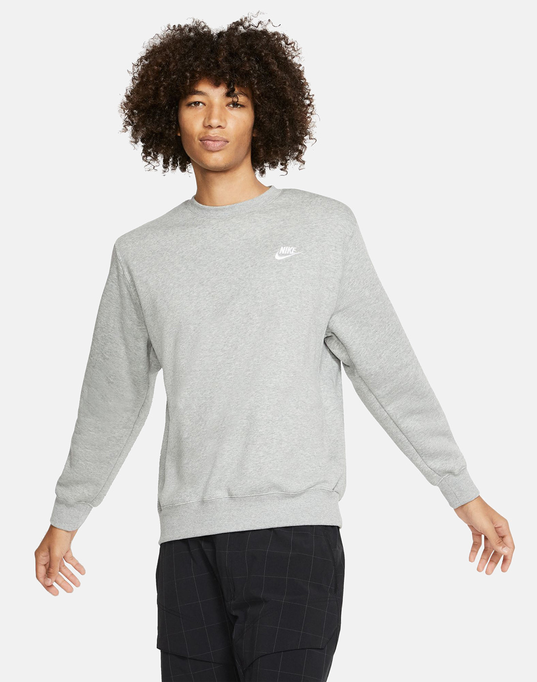 Grey Nike Crewneck Lovely Nike Mens Club Crew Neck Sweatshirt Grey