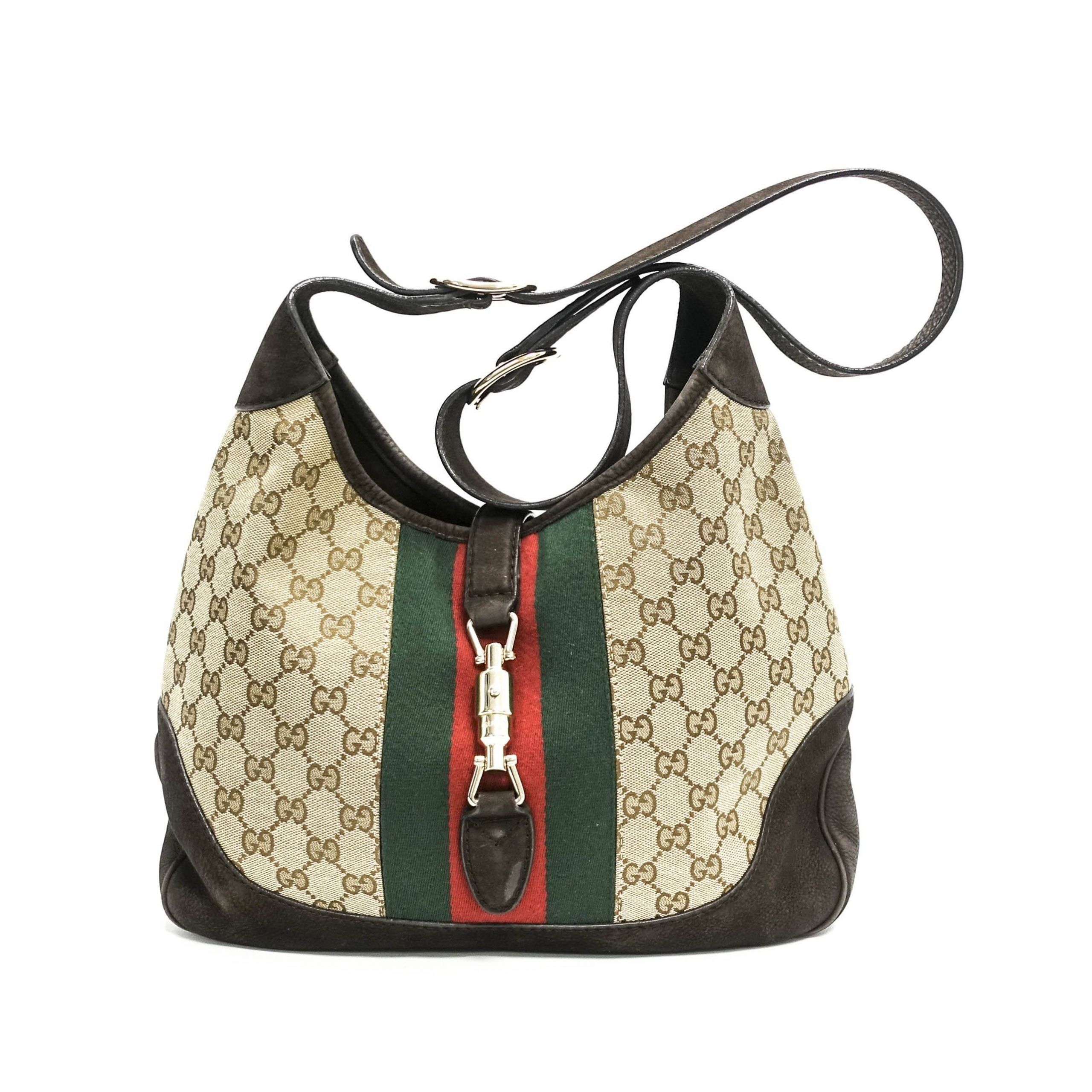 Gucci Jackie Bag New Gucci Jackie original Gg Shoulder Bag– Oliver Jewellery