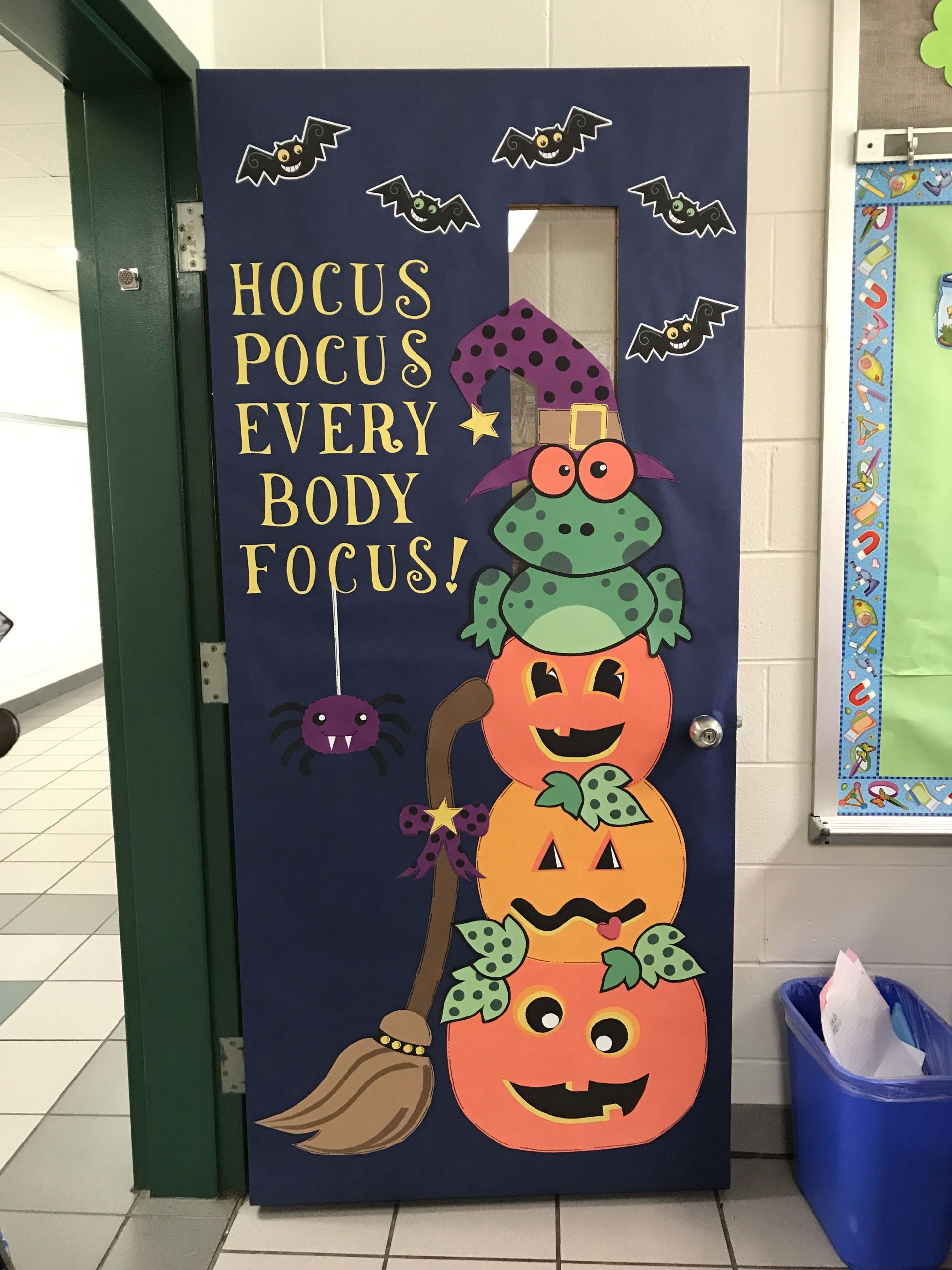 Halloween Decorations In Classroom New October Classroom Door Hocus Pocus Halloween