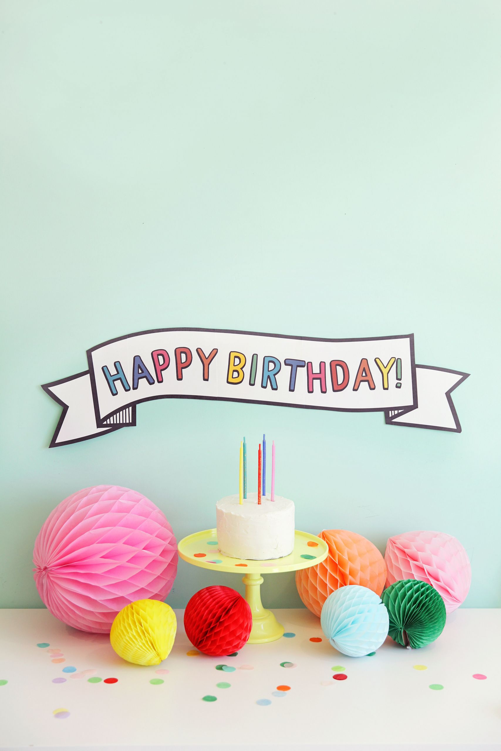 Happy Birthday Ideas Luxury Ideas for Printable and Rainbow Birthday Banners Tell Love and Party