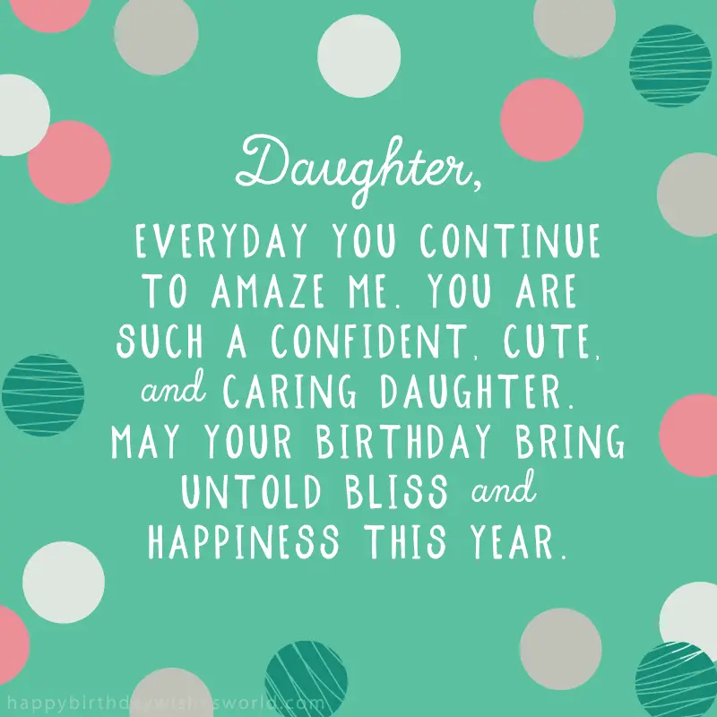 Happy Birthday Wishes to My Daughter Unique 100 Birthday Wishes for Daughters Find the Perfect Birthday Wish