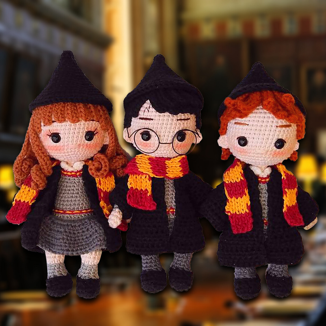 Harry Potter Amigurumi Best Of Harry Potter Feito De Crochê Olha A Fofura De Amigurumi