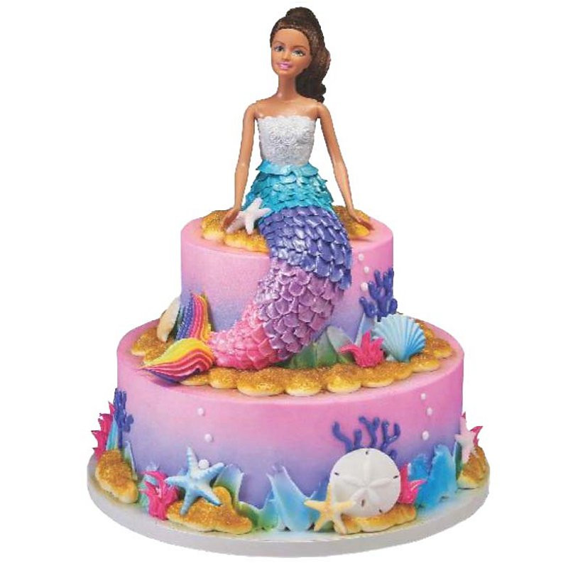 Heb Barbie Cake Inspirational H E B 2 Tier Mermaid Barbie Cake Shop Cakes at H E B