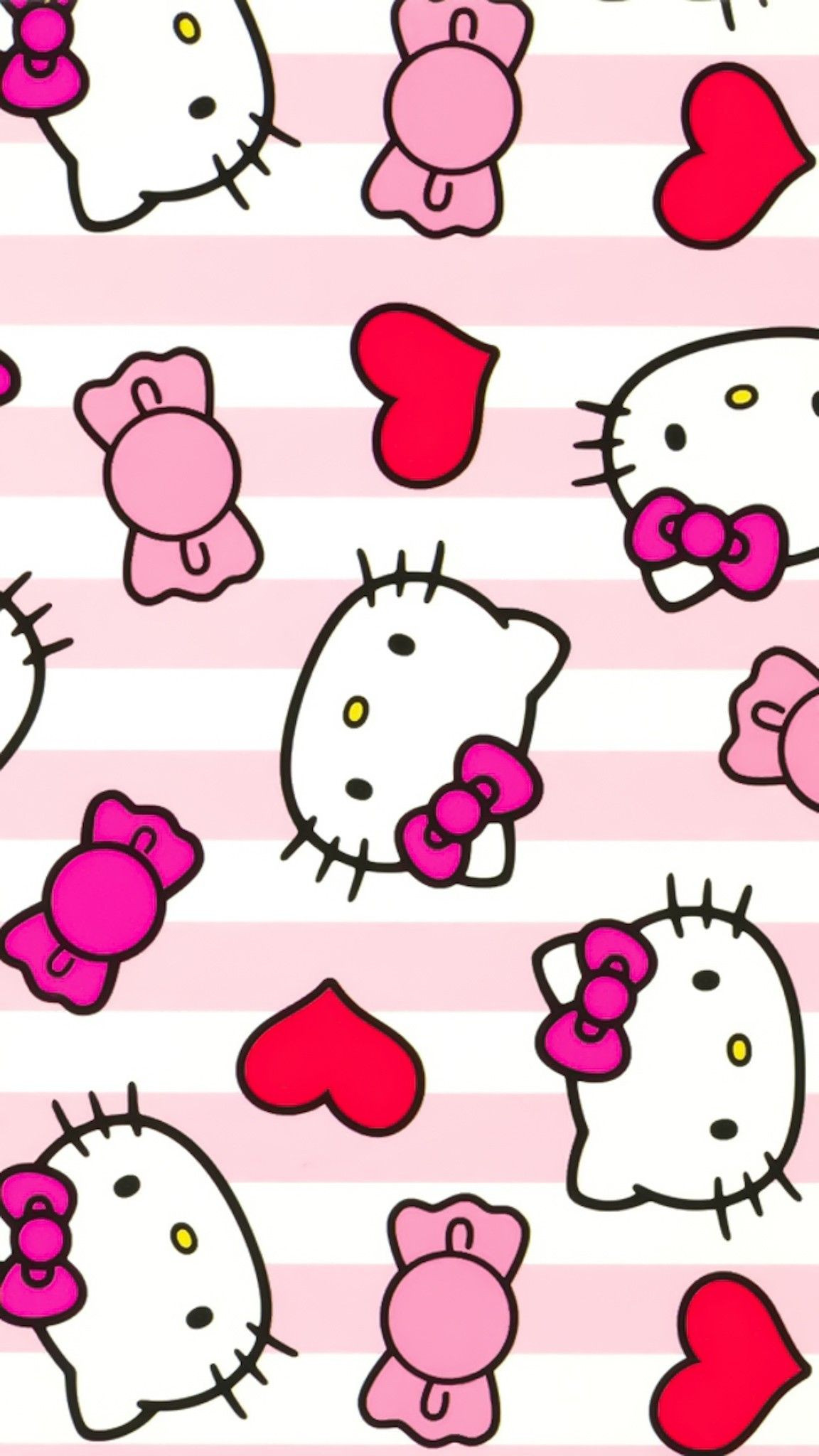 Hello Kitty Phone Background Unique Hello Kitty Phone Wallpapers Wallpaper Cave