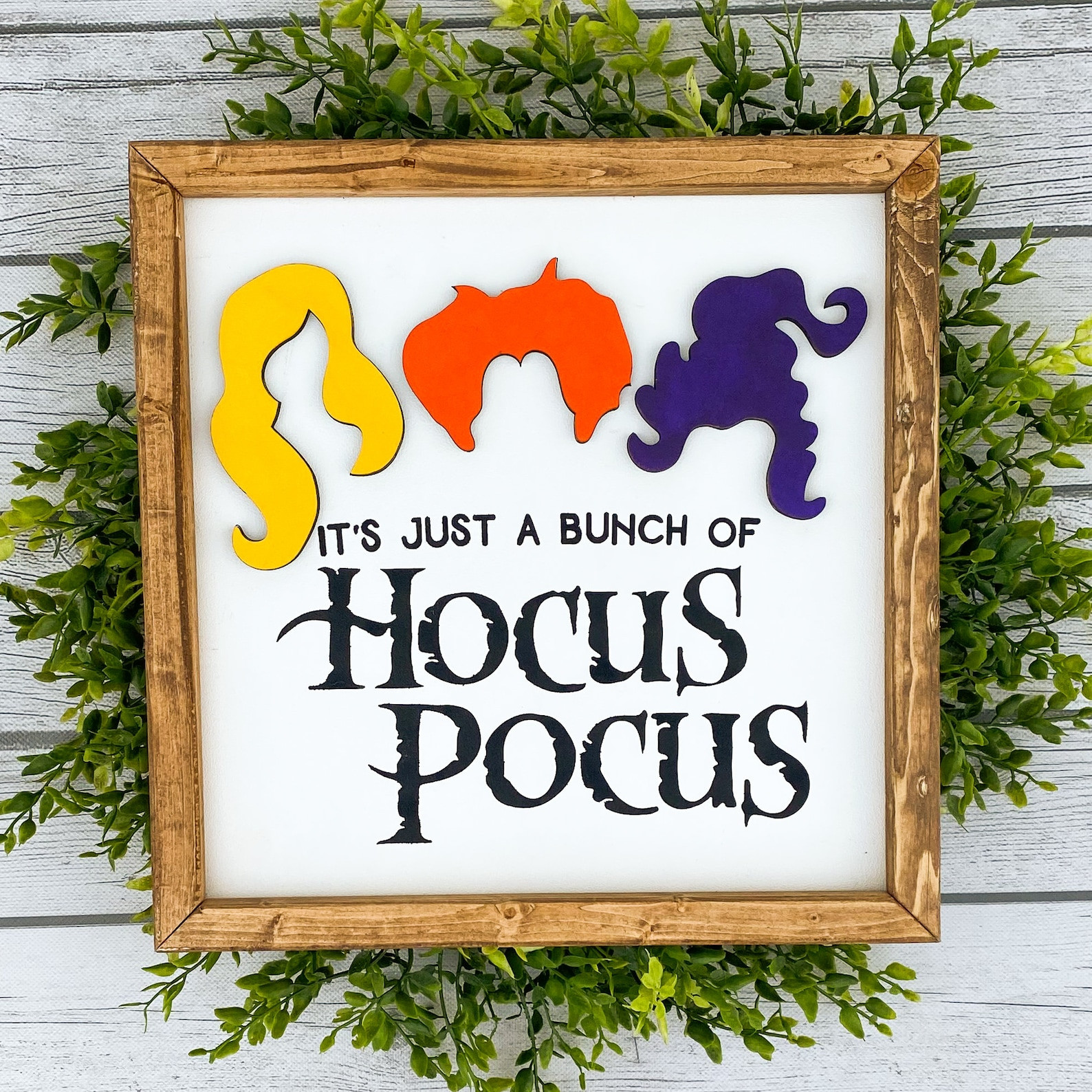 Hocus Pocus Signs Awesome Hocus Pocus Framed Sign Halloween Framed Sign Farmhouse