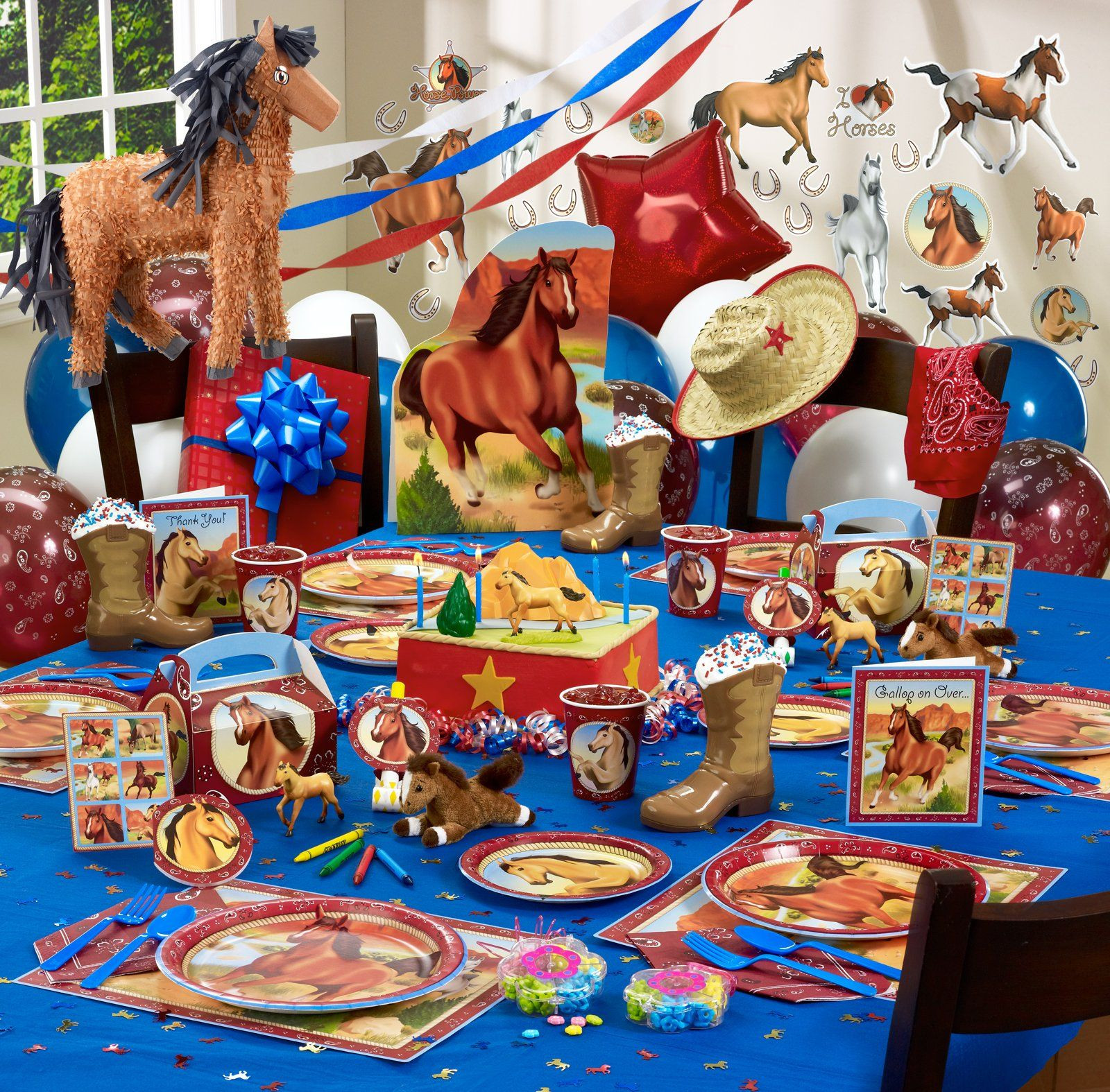 Horse Birthday Party Supplies Lovely Horse Birthday Party Supplies