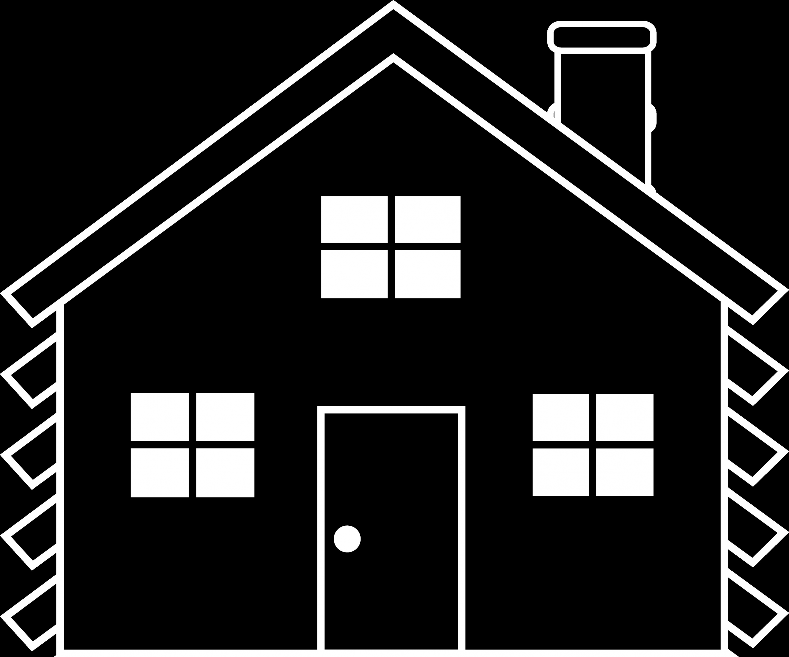 House Black and White Clipart Elegant House Clip Art Free Black and White Free Clipart Clipartix